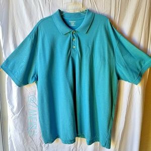 St. John's Bay Turquoise 3 Button Polo